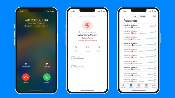 Truecaller’s iOS update seeks to enhance its detection of calls and spam communications.